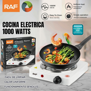 COCINA ELECTRICA PORTATIL 1000 WATTS