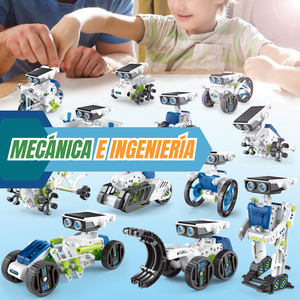 SET ROBOT SOLAR ARMABLE 12 EN 1
