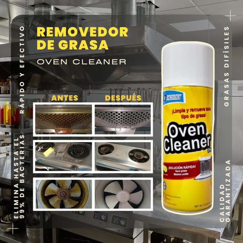 (2X1) OVEN CLEANER DESENGRASANTE PARA COCINA + REGALO🎁