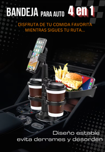 BANDEJA PARA ALIMENTOS 4 en 1🍔