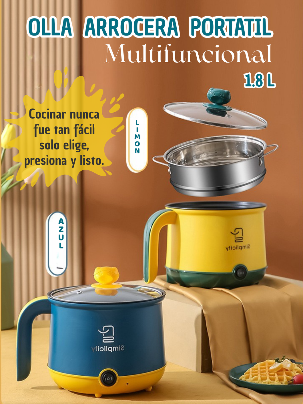 OLLA ARROCERA MULTIFUNCIONAL