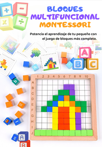 BLOQUE MULTIFUNCIONAL MONTESSORI