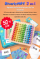 DIVERTYMAT 3 EN 1 (JUEGO DE MULTIPLICACION)