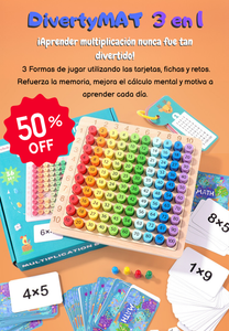 DIVERTYMAT 3 EN 1 (JUEGO DE MULTIPLICACION)