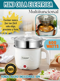 MINI OLLA ELECTRICA MULTIFUNCIONAL CON VAPORERA