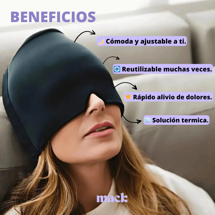 GORRO GEL CONTRA DOLOR DE CABEZA Y MIGRAÑA