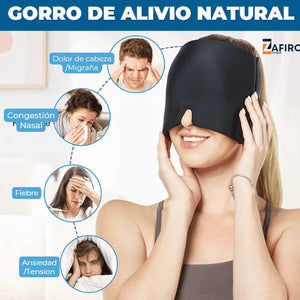 GORRO GEL CONTRA DOLOR DE CABEZA Y MIGRAÑA
