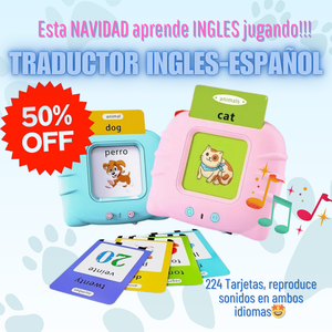 LECTOR DE TARJETAS ESPAÑOL INGLES