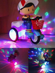 TRICICLO DE ACROBACIAS MUSICAL CON LUCES LED