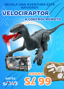VELOCIRAPTOR A CONTROL REMOTO