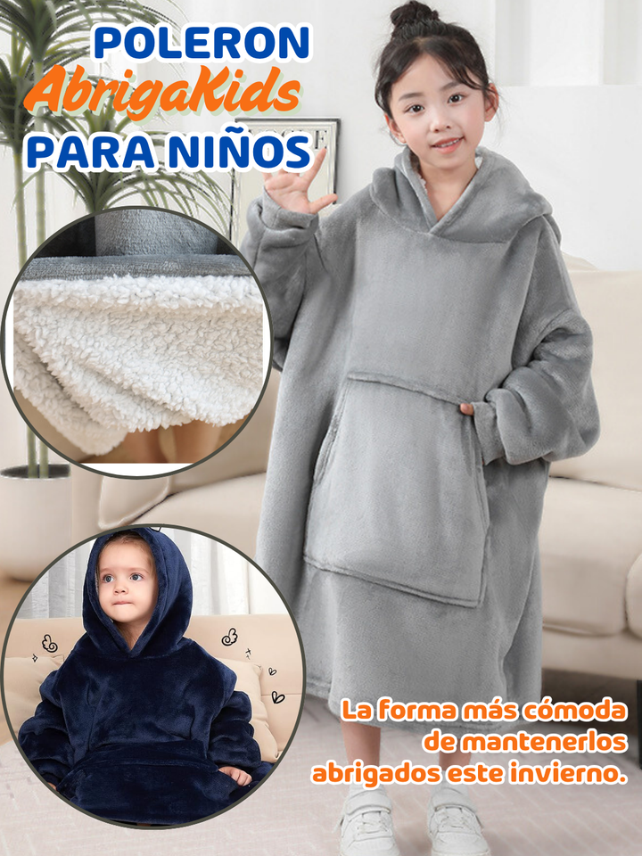 ABRIGAKIDS POLERON PARA NIÑOS