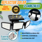 REFLECTOR SOLAR 3 CABEZALES 500 WATTS ( ILUMINACION 180°)