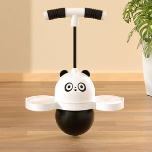 PELOTA DE REBOTE PANDA CON LUCES LED