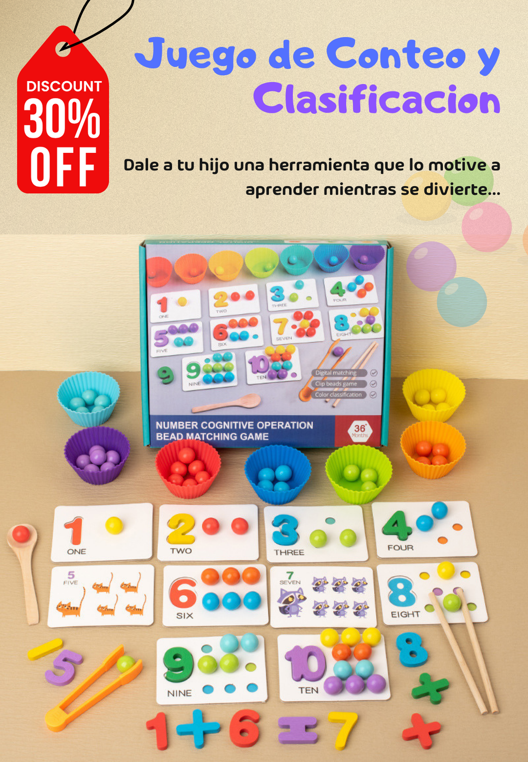 JUEGO DE CONTEO Y CLASIFICACION