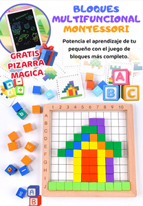 BLOQUE MULTIFUNCIONAL MONTESSORI + REGALO🎁