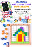 BLOQUE MULTIFUNCIONAL MONTESSORI + REGALO🎁