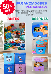 (2X1) ORGANIZADORES PLEGABLES NIÑOS