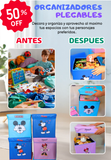 (2X1) ORGANIZADORES PLEGABLES NIÑOS