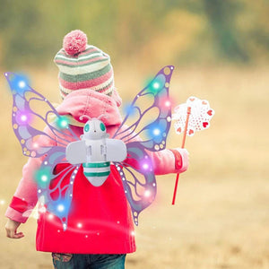 ALAS DE MARIPOSA CON LUCES LED